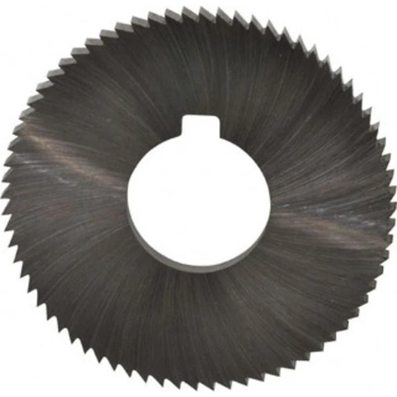 Made in USA 2-3/4 x 0.182, 1 Arbor, 72-Tooth High Speed Steel Slitting & Slotting Saw Uncoated, RH Cut, Straight Teet...